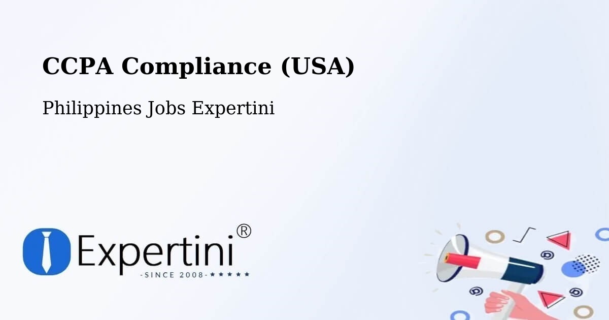 CCPA Privacy Rights & Compliance Notice – Bataquil - Philippines Jobs Expertini