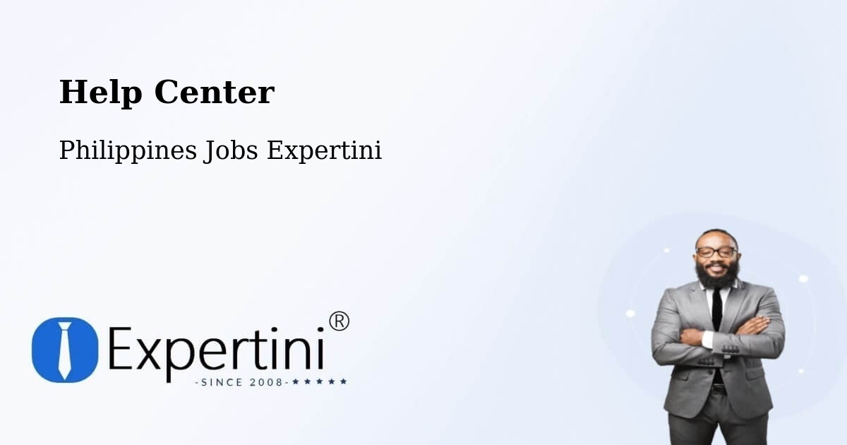 Help Center – Bataquil - Philippines Jobs Expertini
