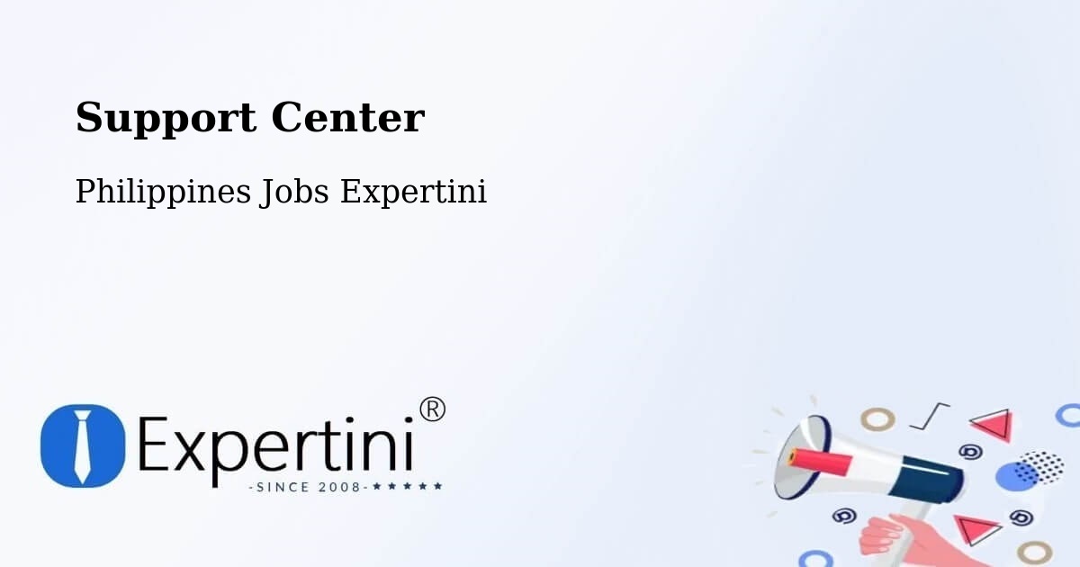 Support Services – Bataquil - Philippines Jobs Expertini